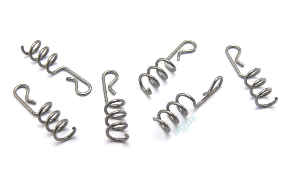 Agm Stainless Hitch-Hiker Coil (Clip-On) - Extra Large (10Pcs)