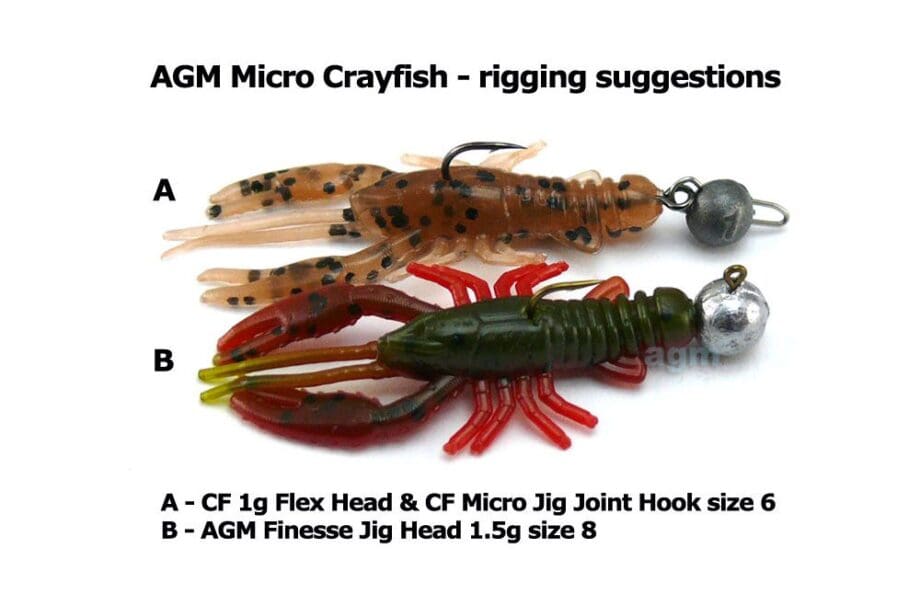 Agm 1.5&Quot; Micro Crayfish - Smokey Craw (10Pcs) - Image 4
