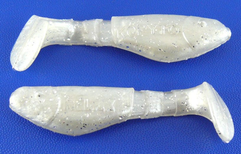 Relax 2In Kopyto Shad Pearl Silver Glitter 3Pcs