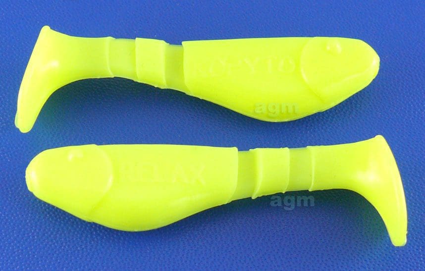 Relax 2&Quot; Kopyto Shad - Silk Chartreuse (3Pcs)