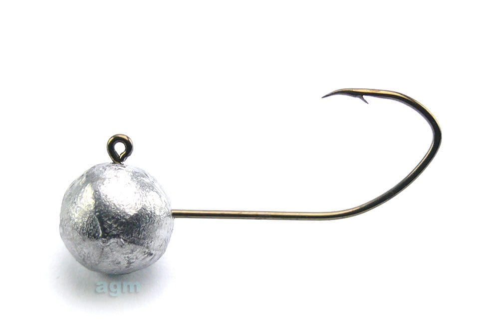 Agm Finesse Sickle Jig Head 8.5G Size 1/0 5Pcs