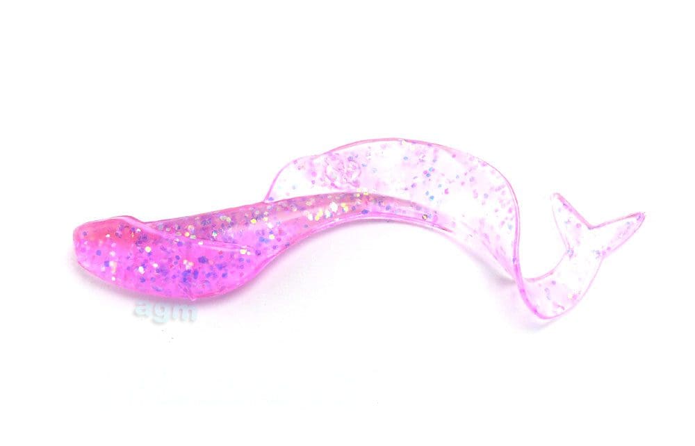 Orka 3.5In Marmaid Bk Clear Violet Holo 5Pcs