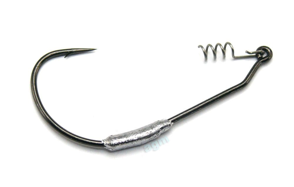 Agm Weighted Wide Gape Hook 2G Size 5/0 5Pcs