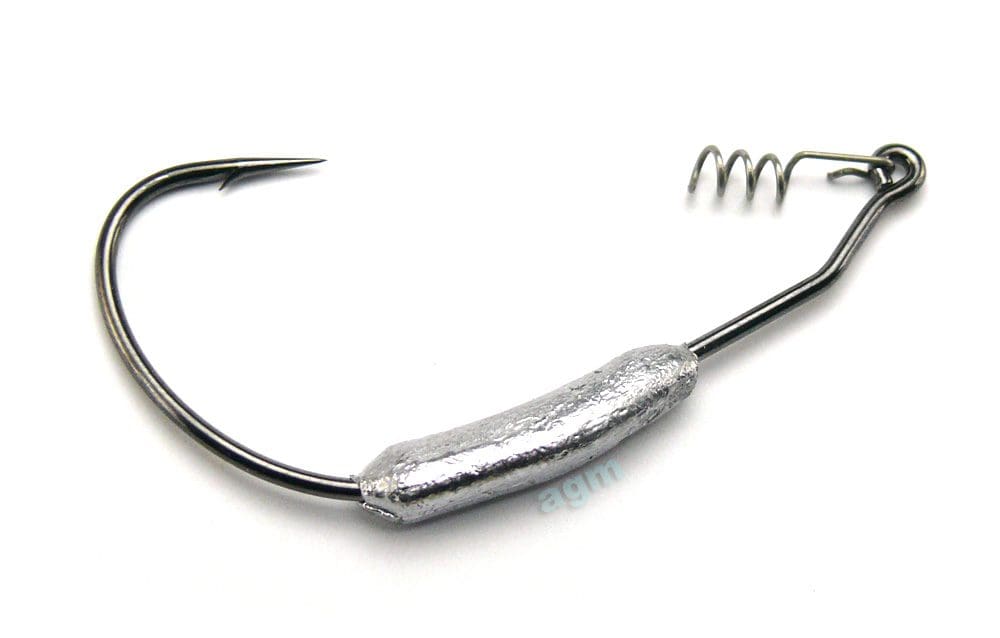 Agm Weighted Wide Gape Hook 7G - Size 6/0 (5Pcs)