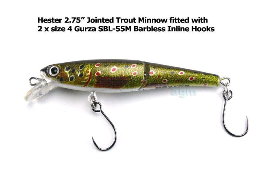 Gurza Sbl-55M Barbless Sport Inline Hook - Size 10 (8Pcs) - Image 3