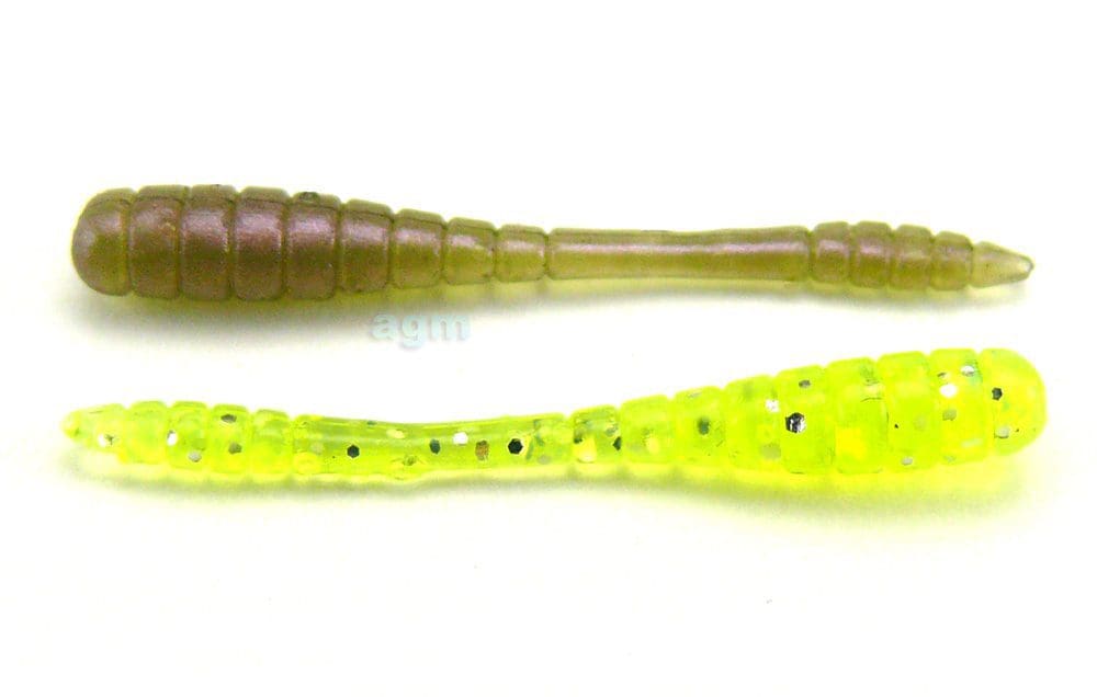 Crazy Fish 1.2In Tipsy Green Acid Olive Pearl 16Pcs