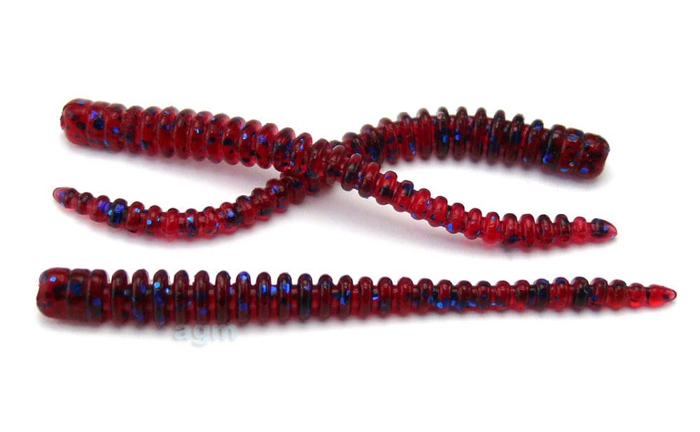 Crazy Fish 2In Cruel Leech Blue Ruby 8Pcs