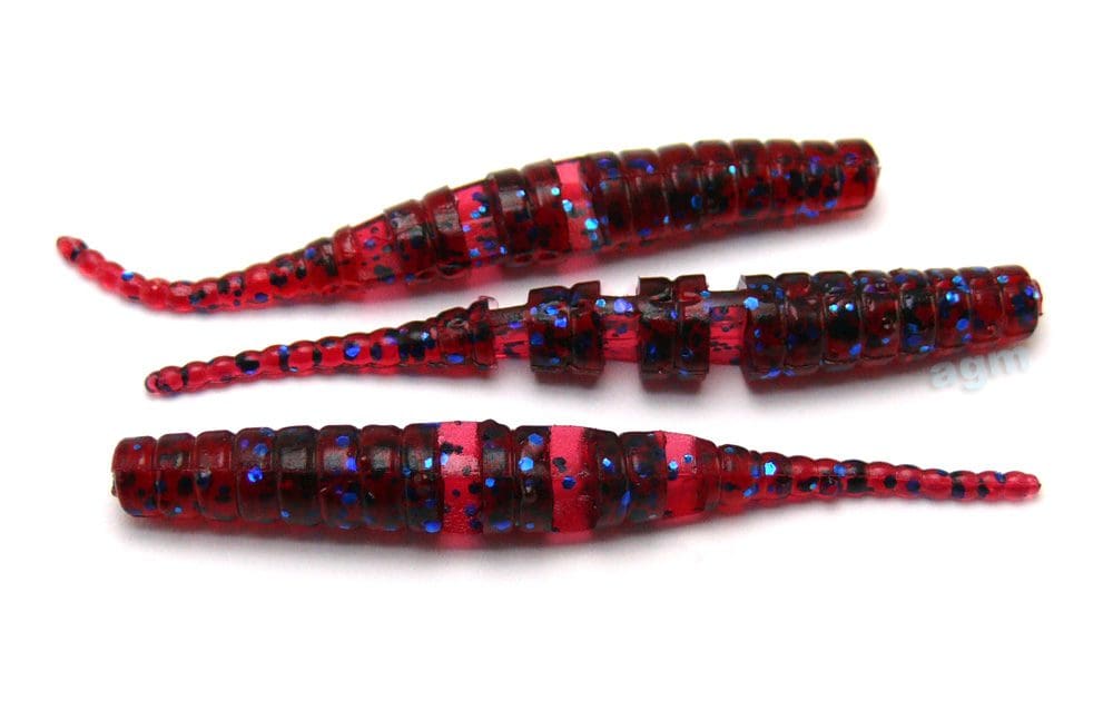 Crazy Fish 1.8In Polaris Blue Ruby 8Pcs
