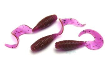 Crazy Fish 1in Angry Spin Ultraviolet 8pcs