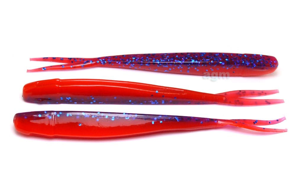 Relax 5&Quot; Oklahoma - Super Red/Blue Glitter (5Pcs)
