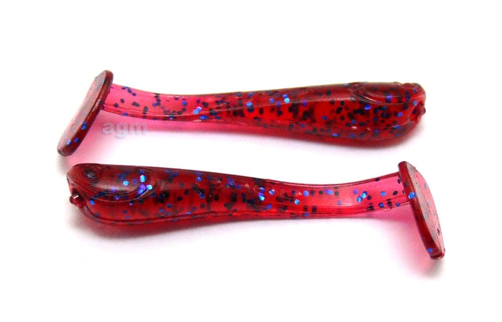 Crazy Fish 1.1In Nano Minnow Blue Ruby 16Pcs