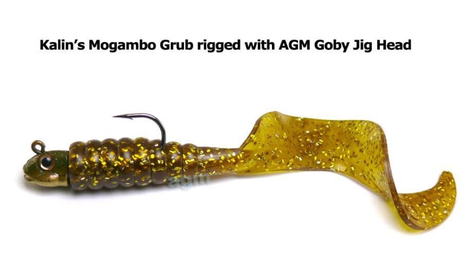 Kalins 5.5&Quot; Mogambo Grub - Rootbeer Gold Flake (4Pcs) - Image 3