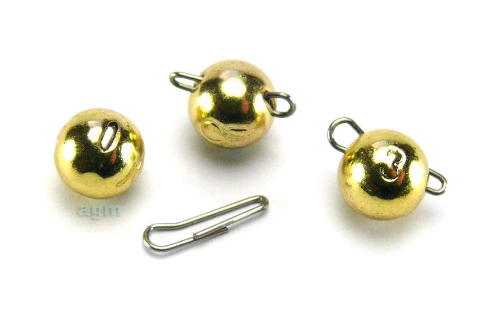 Crazy Fish Tungsten Flex Head 3G Gold 3Pcs