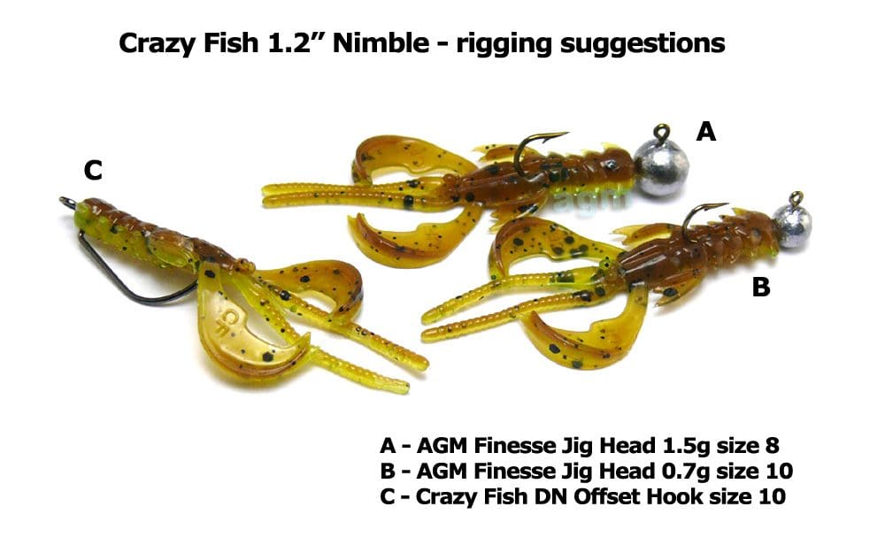 Crazy Fish 1.2&Quot; Nimble - 14 Uv Motor Oil (16Pcs) - Image 2