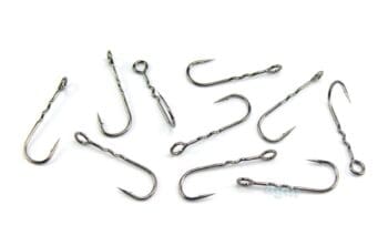 Crazy Fish Round Bend Fixative Joint Hook Size 6 10pcs